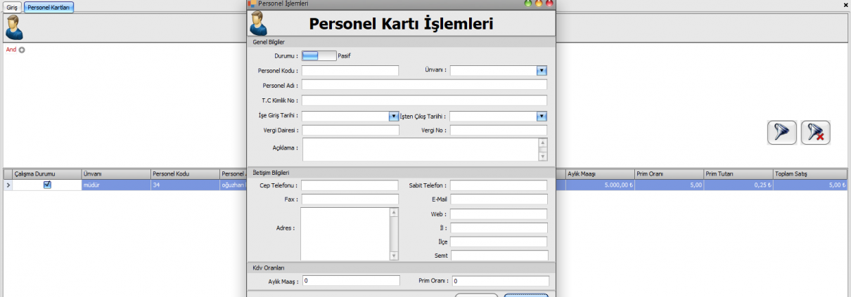 Personel